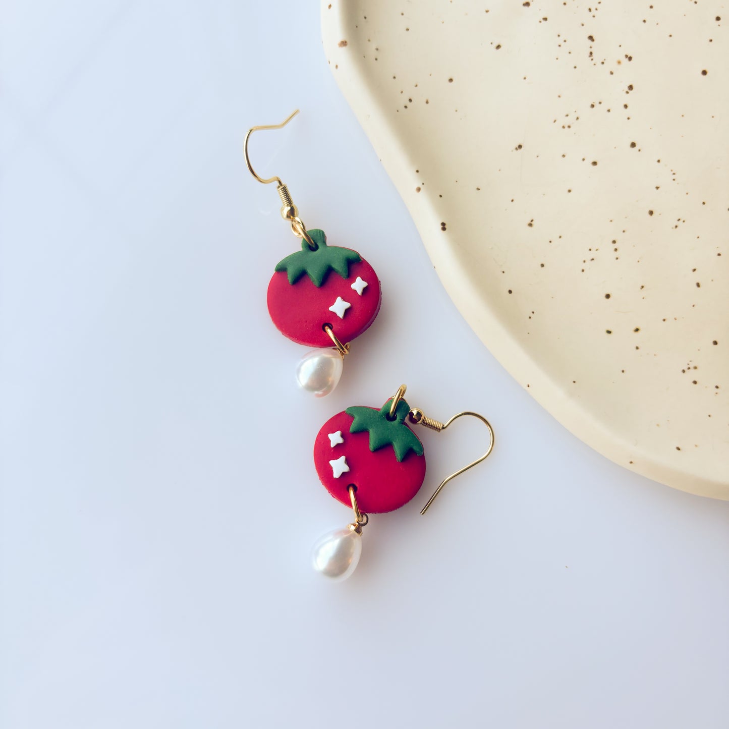 TOMATO MINI EARRINGS