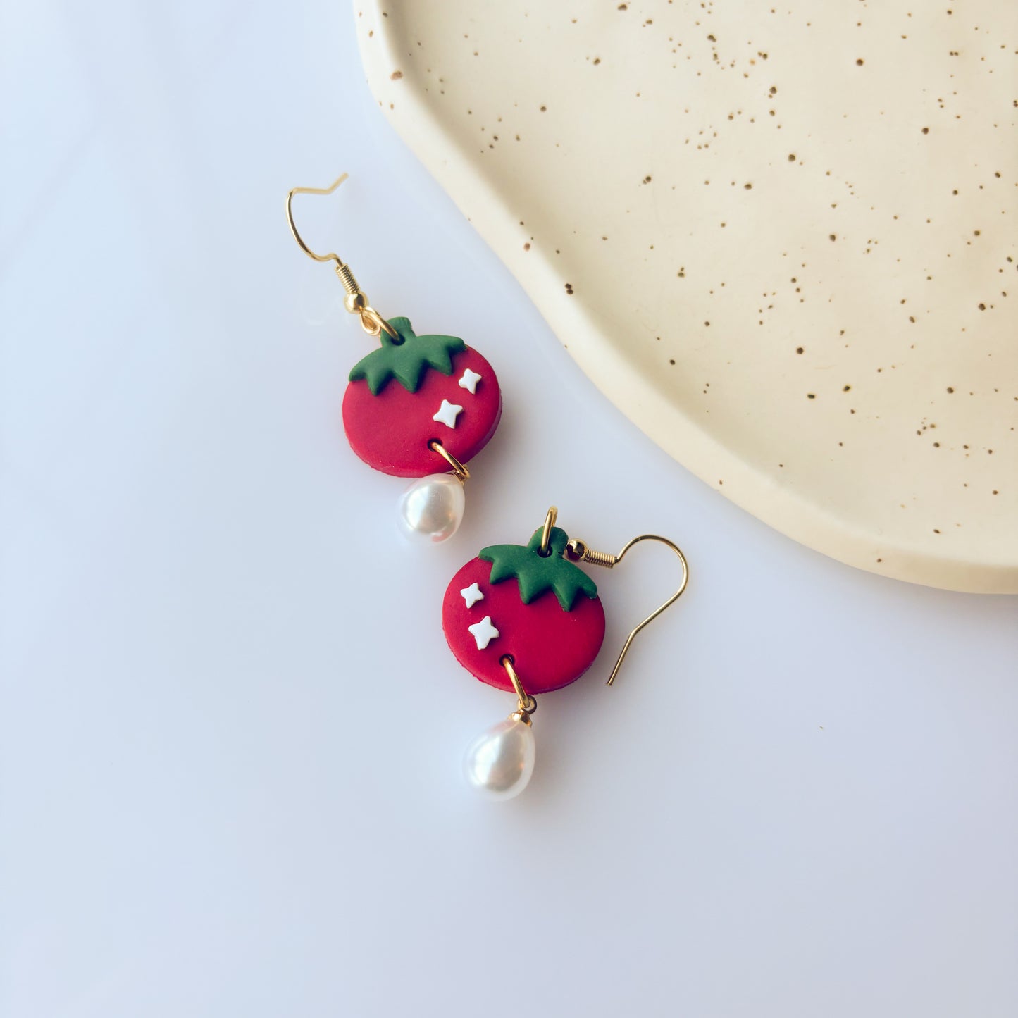 TOMATO MINI EARRINGS