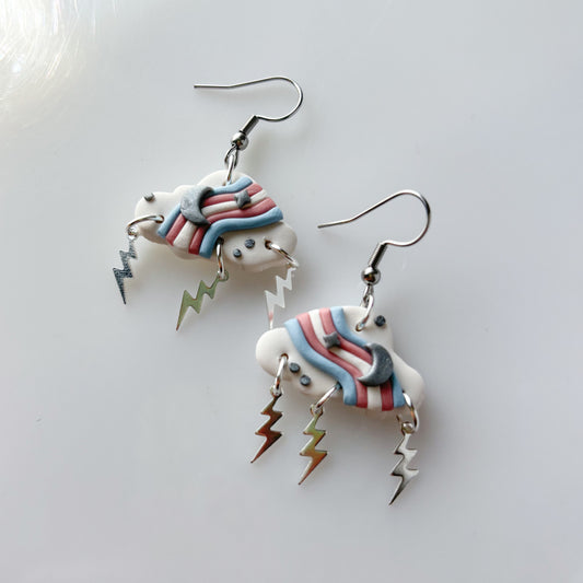 TRANSGENDER PRIDE EARRINGS