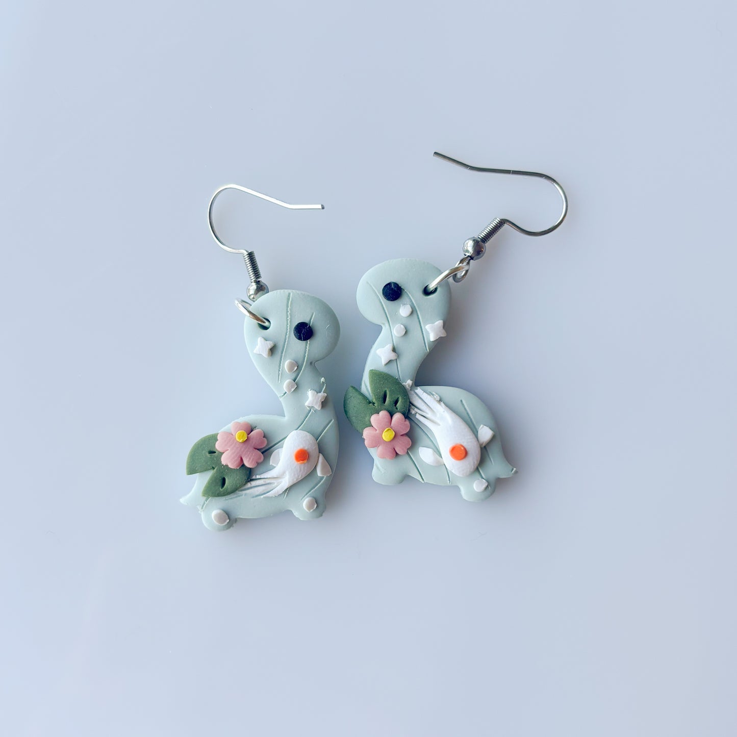 KOI DINO EARRINGS (BRONTO)