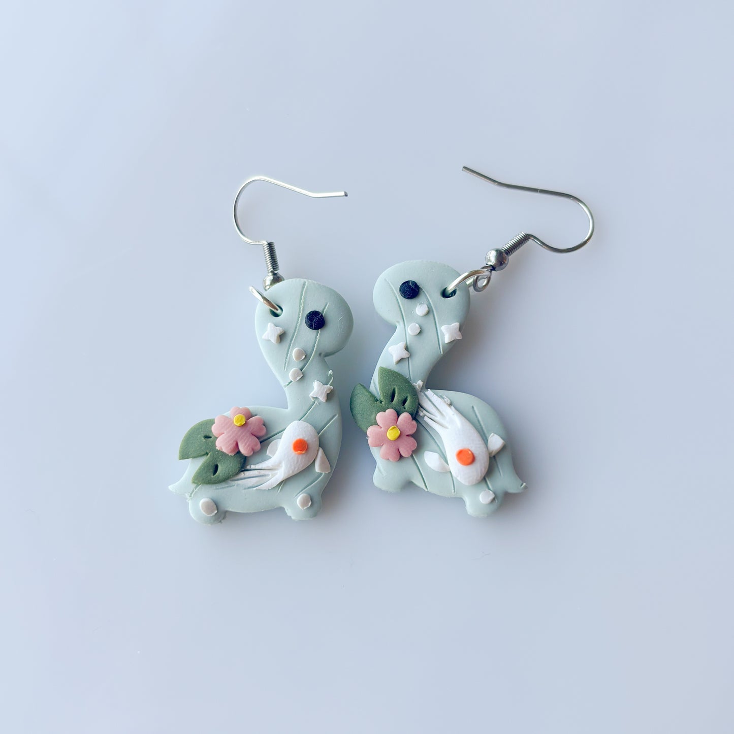 KOI DINO EARRINGS (BRONTO)