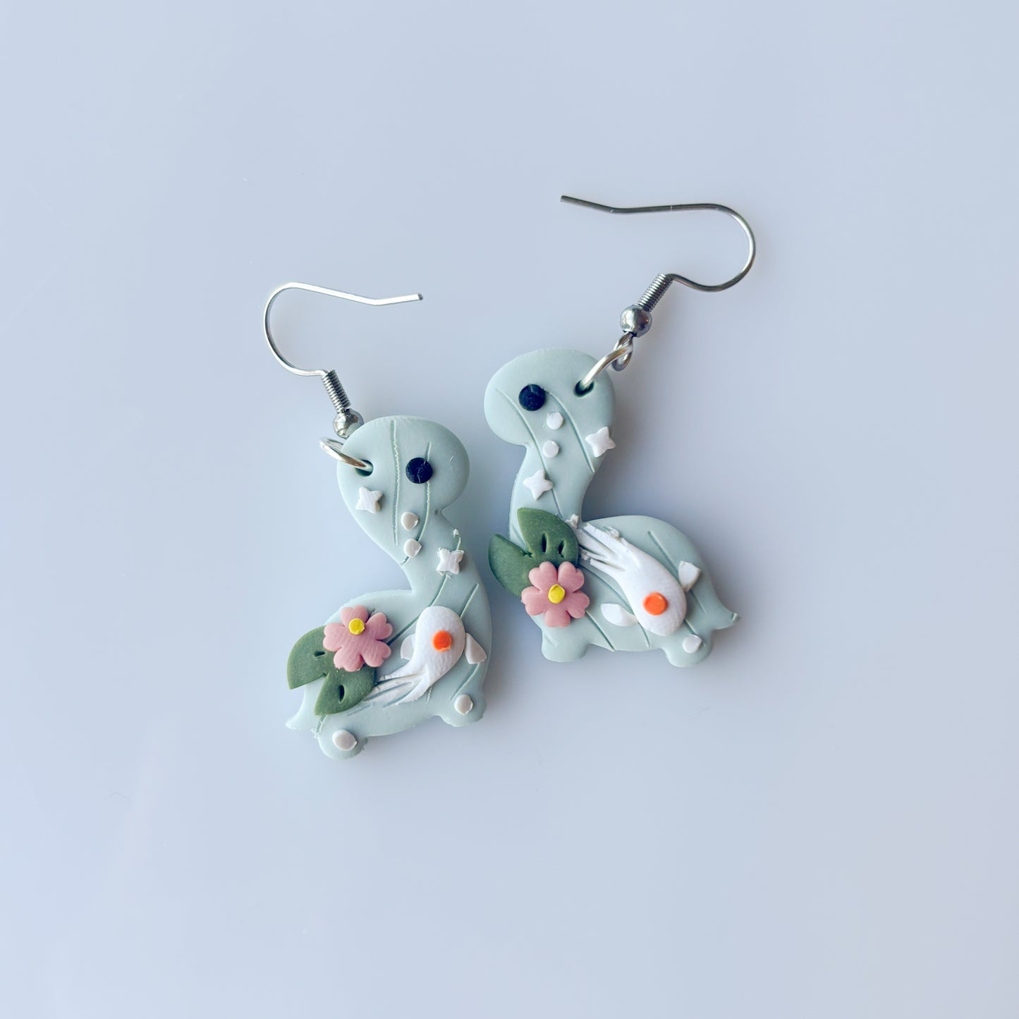 KOI DINO EARRINGS (BRONTO)