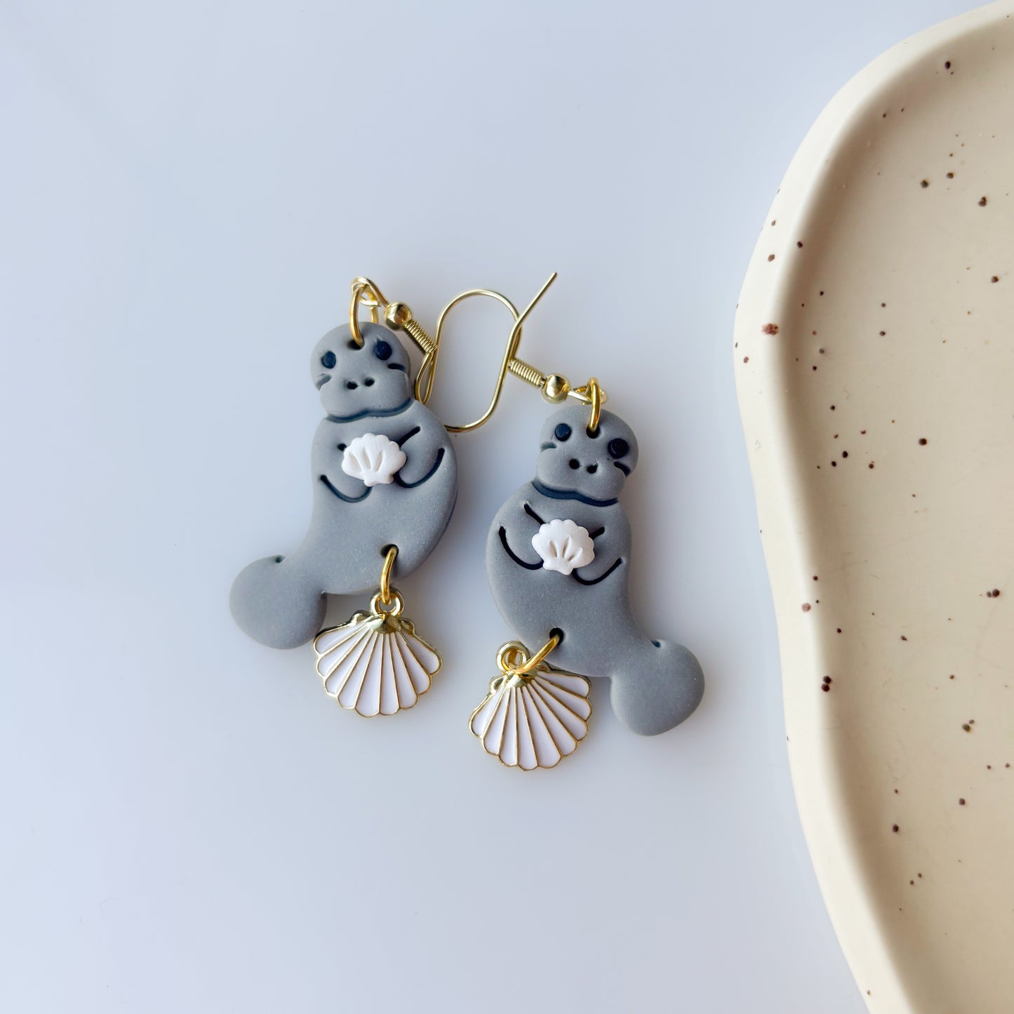 MANATEE EARRINGS