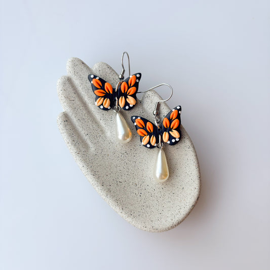 MONARCH BUTTERFLY EARRINGS