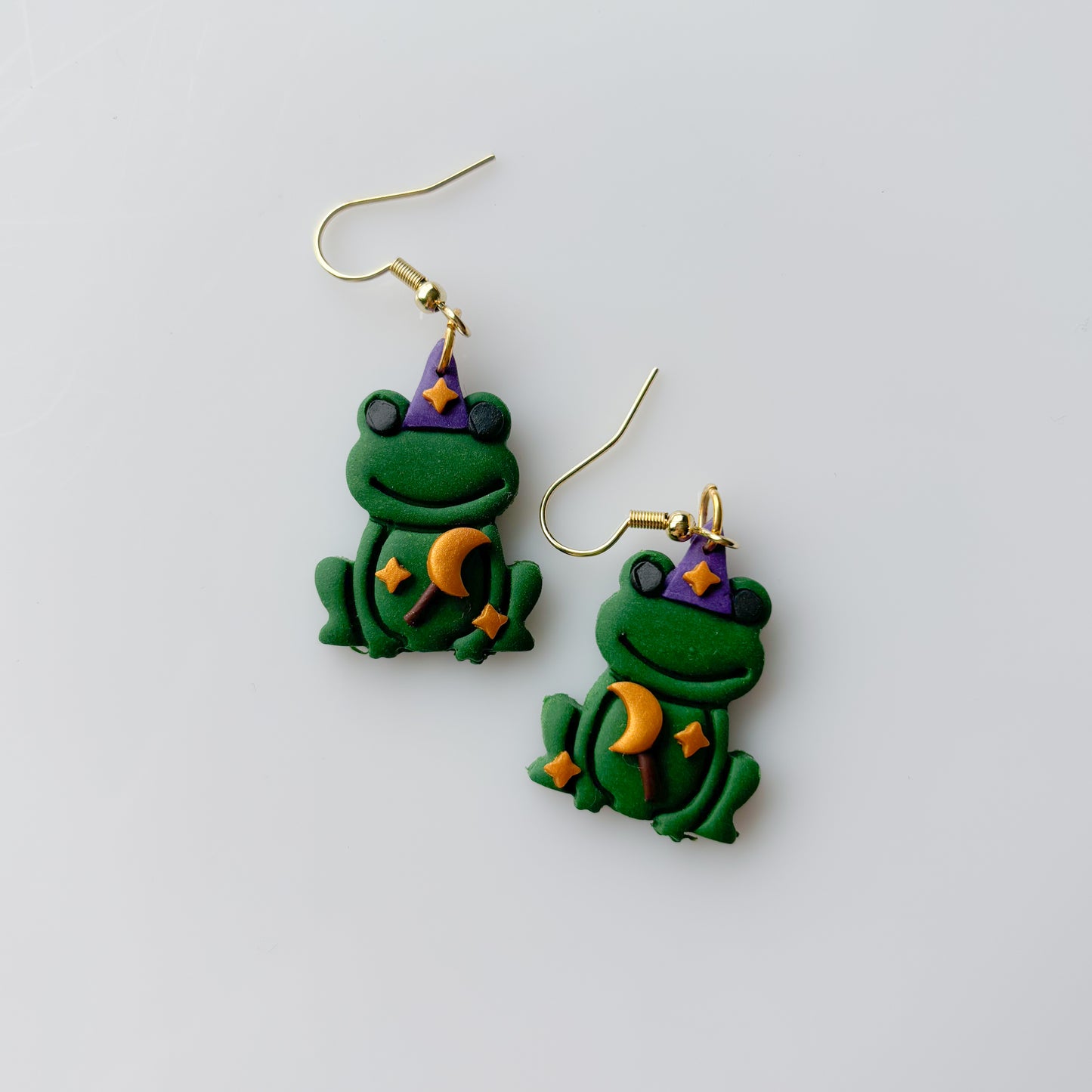 MAGIC WIZARD FROG EARRINGS