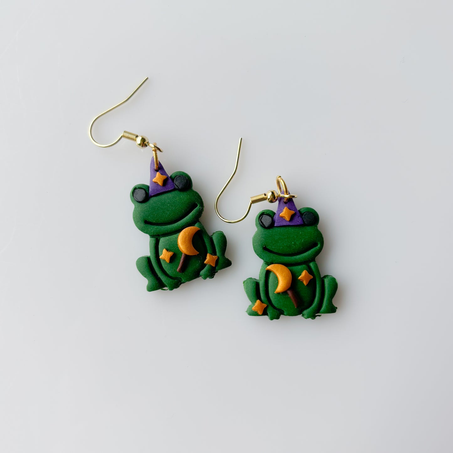 MAGIC WIZARD FROG EARRINGS