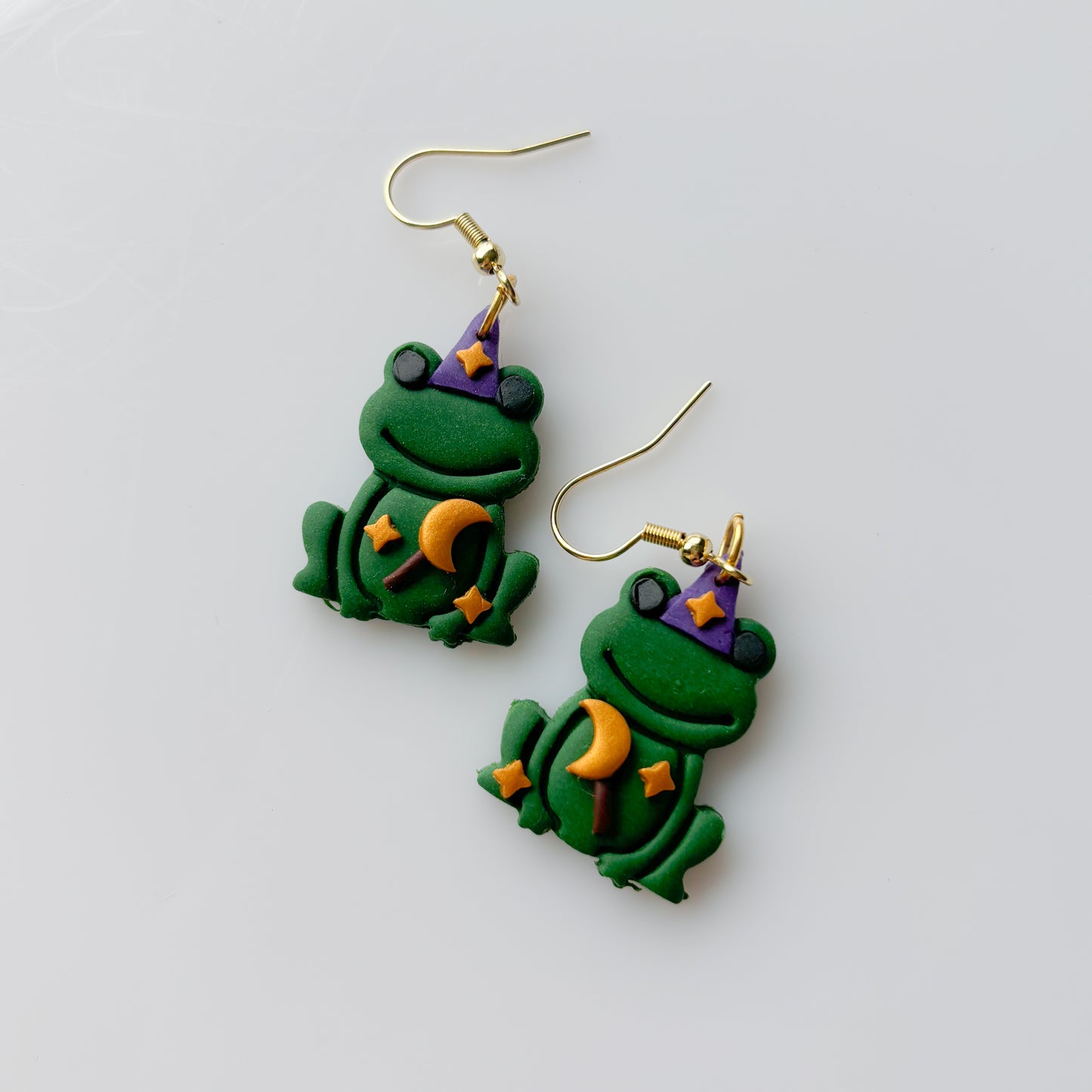 MAGIC WIZARD FROG EARRINGS