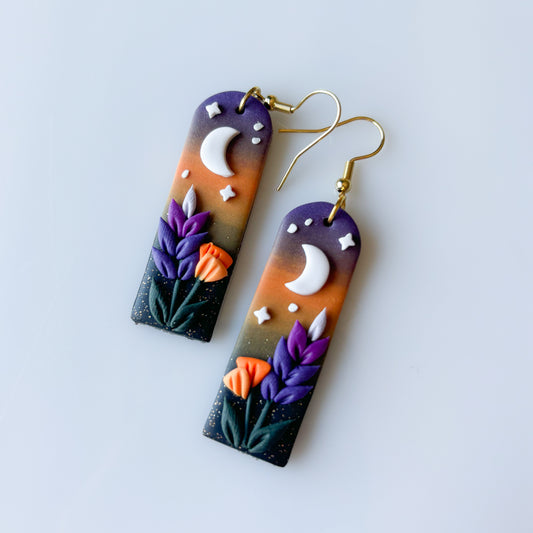 HALLOWEEN TALL ARCH EARRINGS