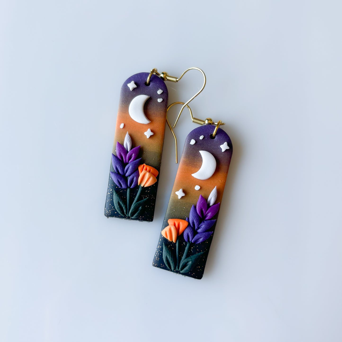 HALLOWEEN TALL ARCH EARRINGS