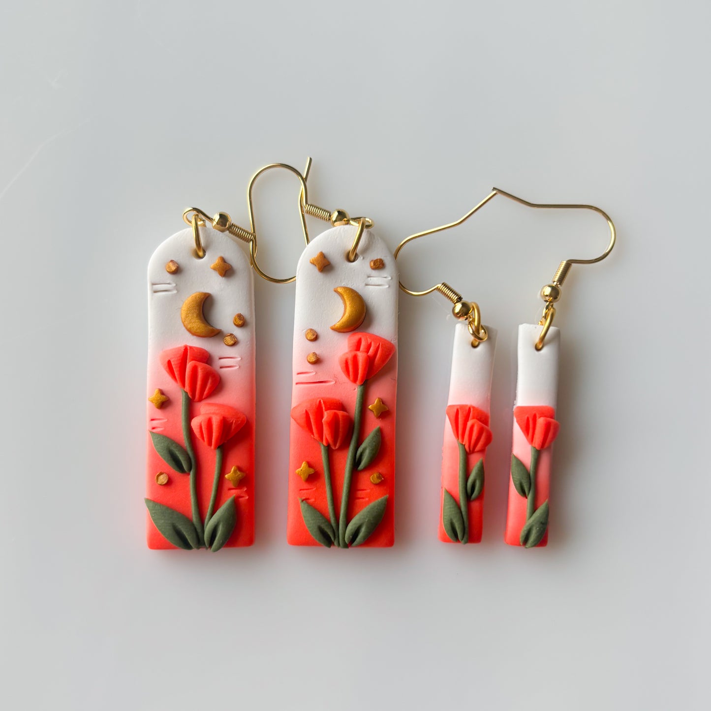 POPPY SMALL RECTANGLE EARRINGS