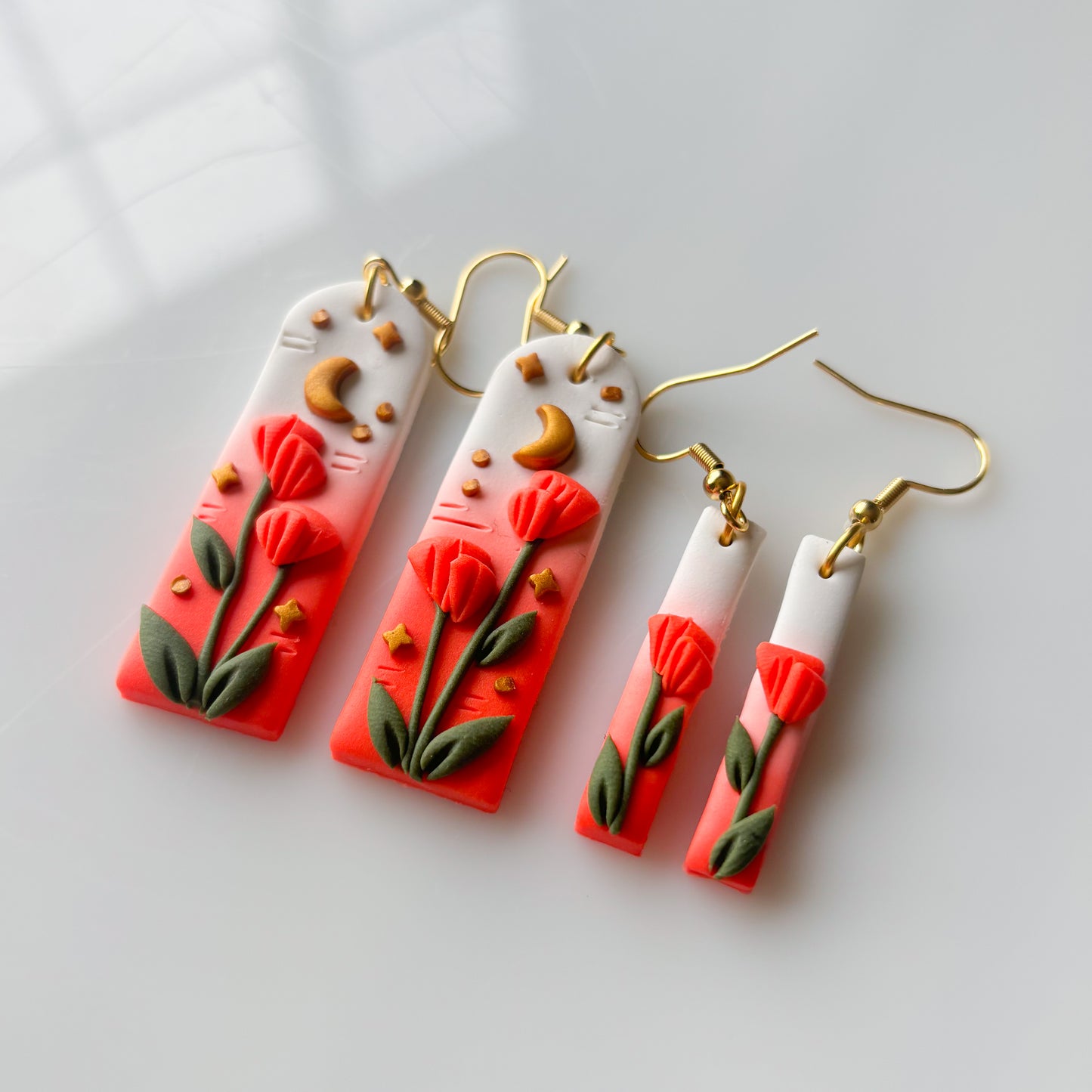 POPPY SMALL RECTANGLE EARRINGS