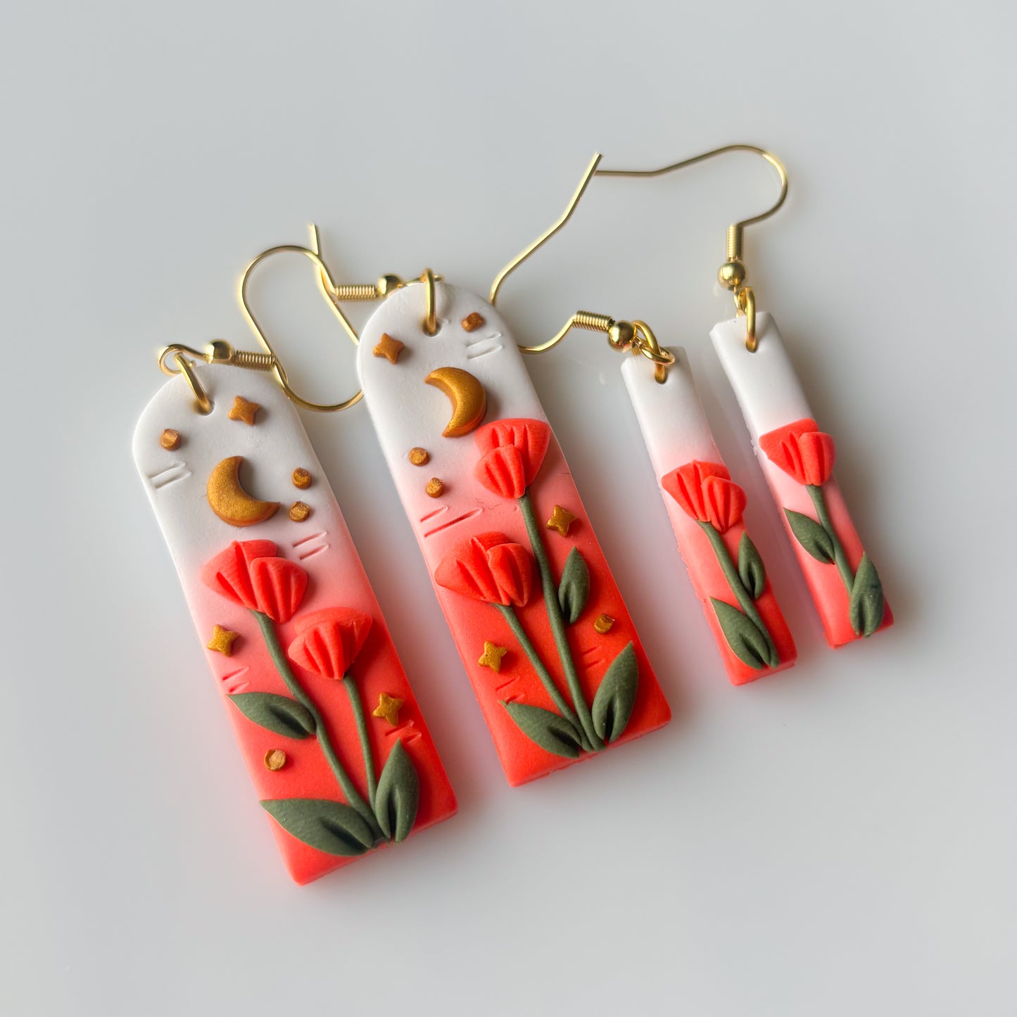 POPPY SMALL RECTANGLE EARRINGS